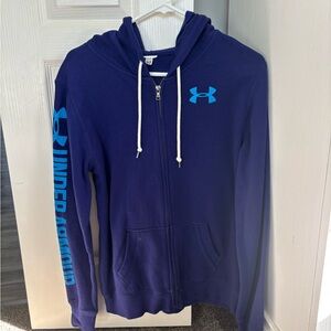 Under Armour zip up hoodie M